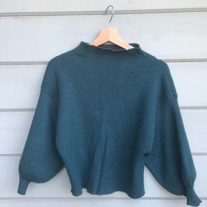 Bubble Sleeve Sweater